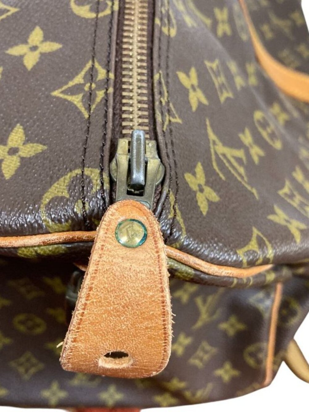 Louis Vuitton Keepall 55 Monogram Boston Bag Brown - Picture 12 of 16